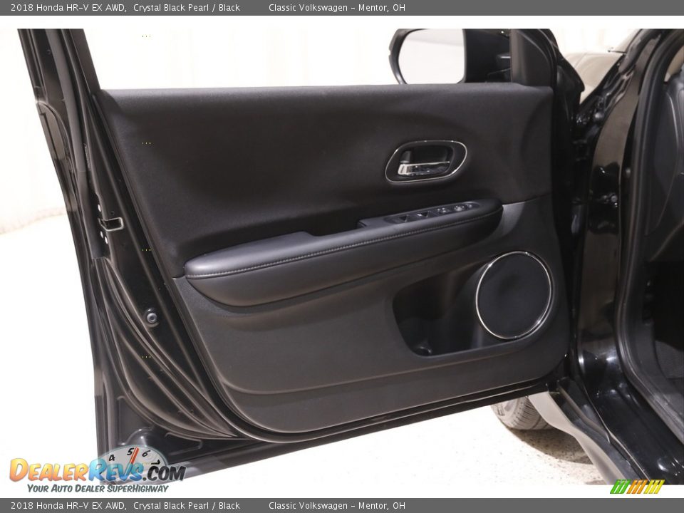 2018 Honda HR-V EX AWD Crystal Black Pearl / Black Photo #4