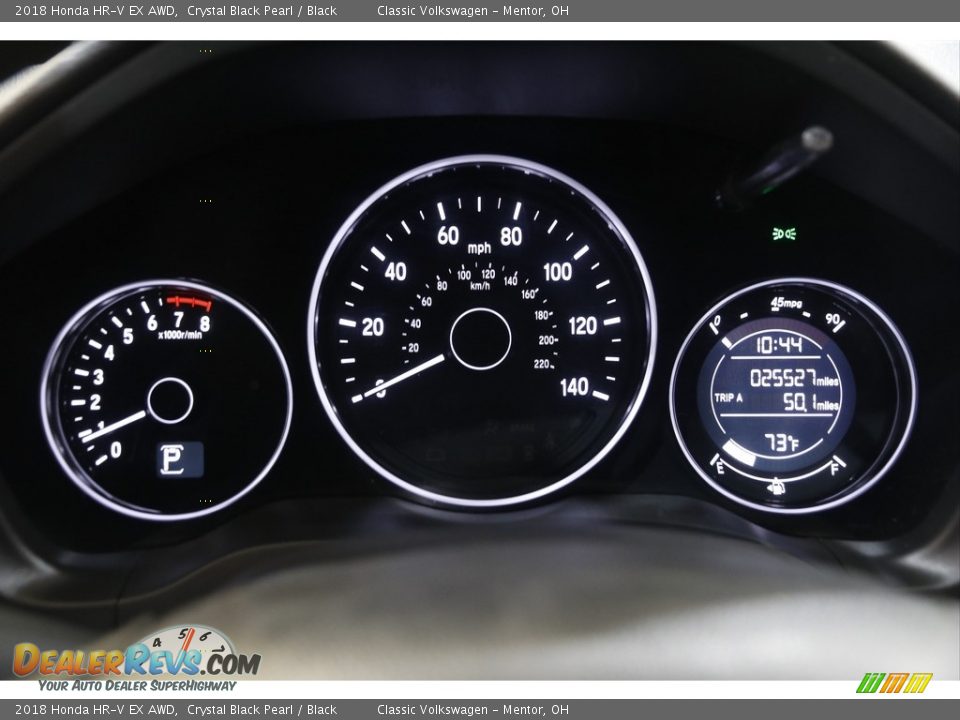 2018 Honda HR-V EX AWD Crystal Black Pearl / Black Photo #8