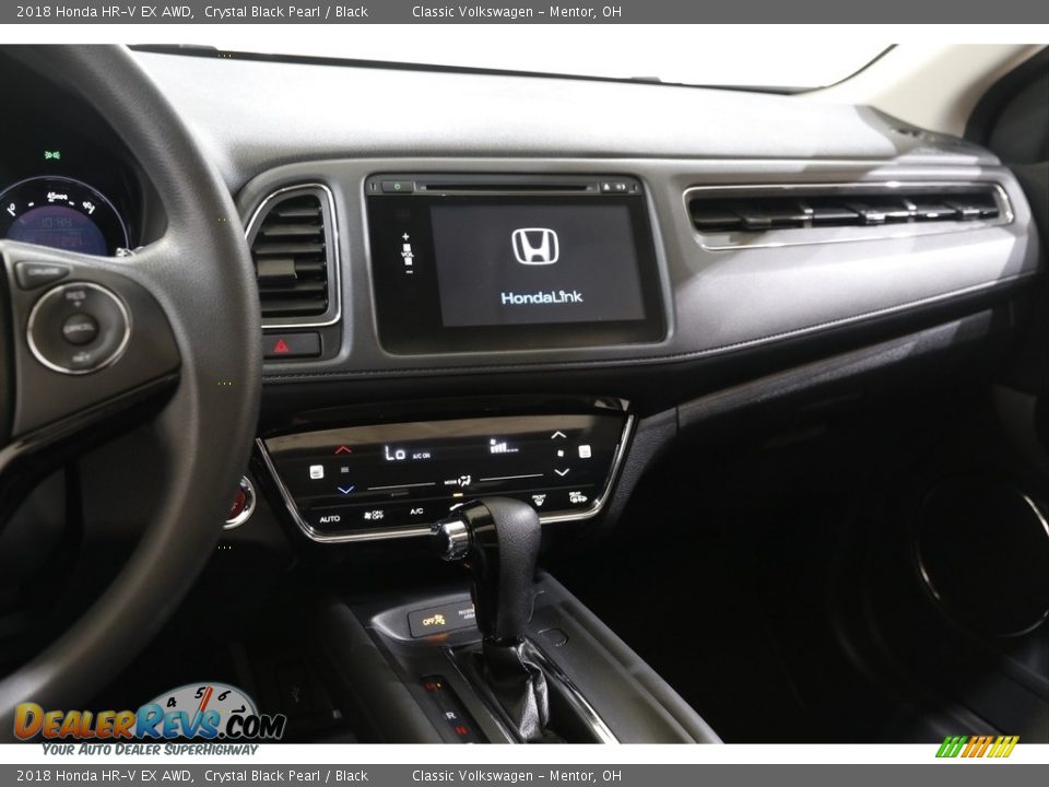 2018 Honda HR-V EX AWD Crystal Black Pearl / Black Photo #9