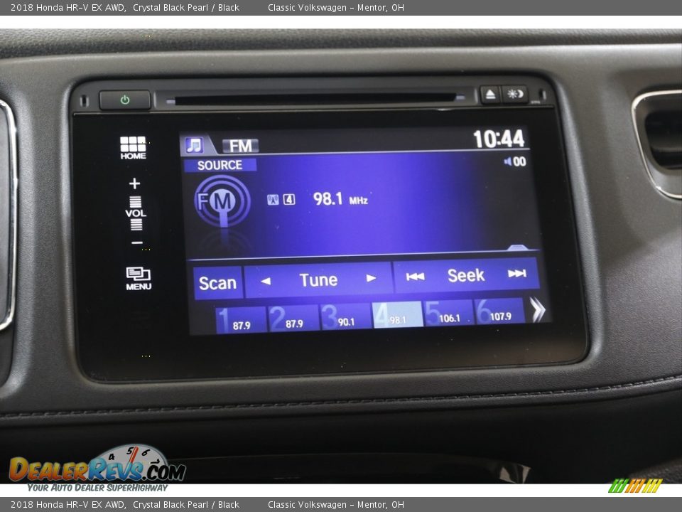 2018 Honda HR-V EX AWD Crystal Black Pearl / Black Photo #10