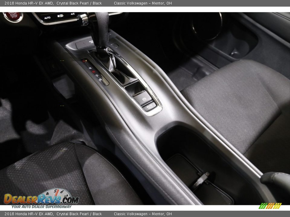 2018 Honda HR-V EX AWD Crystal Black Pearl / Black Photo #12