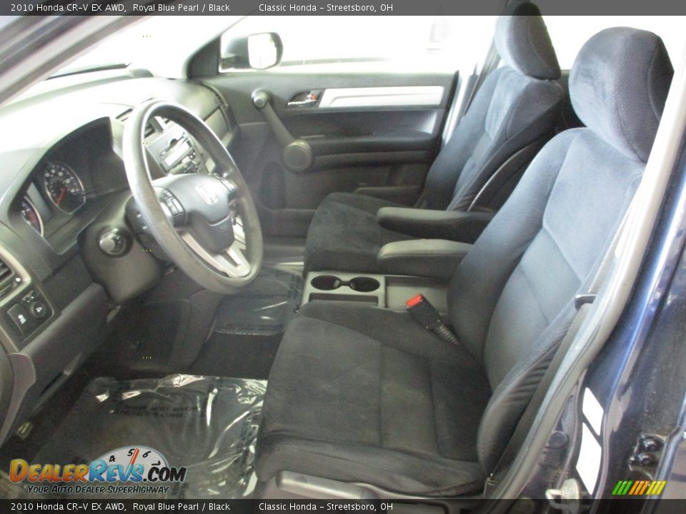2010 Honda CR-V EX AWD Royal Blue Pearl / Black Photo #28