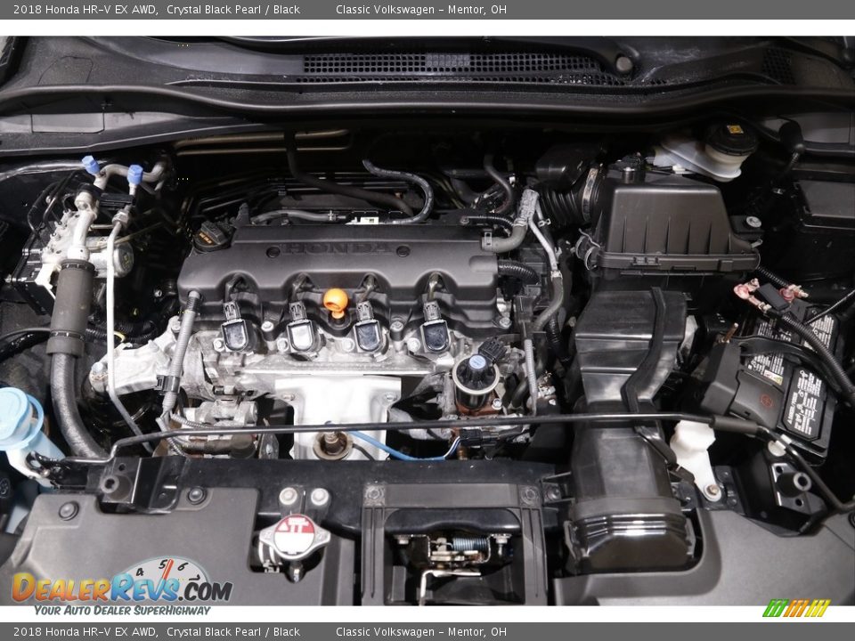 2018 Honda HR-V EX AWD Crystal Black Pearl / Black Photo #17