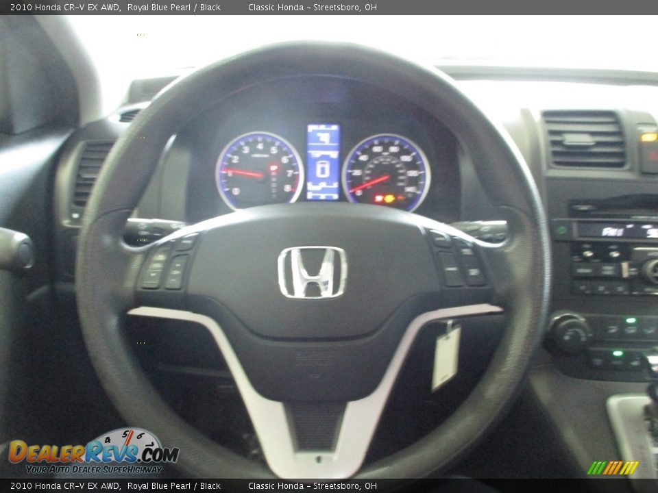 2010 Honda CR-V EX AWD Royal Blue Pearl / Black Photo #30