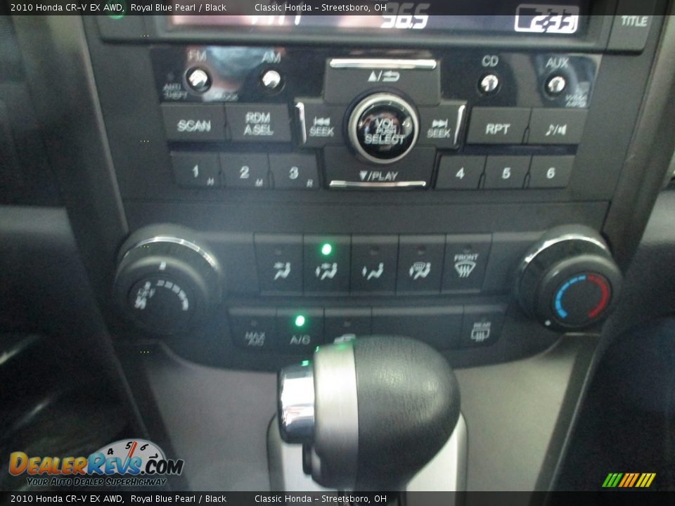 2010 Honda CR-V EX AWD Royal Blue Pearl / Black Photo #33