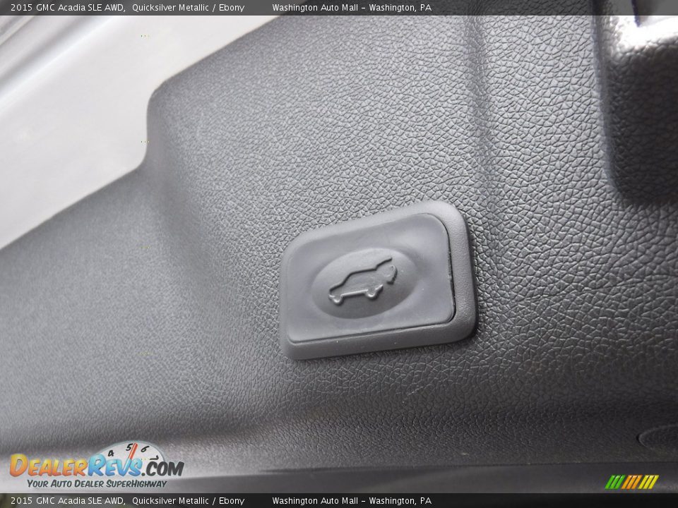 2015 GMC Acadia SLE AWD Quicksilver Metallic / Ebony Photo #27