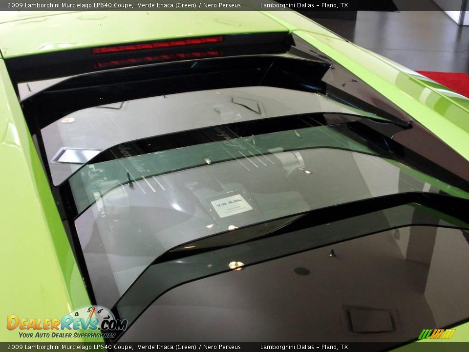 2009 Lamborghini Murcielago LP640 Coupe Verde Ithaca (Green) / Nero Perseus Photo #14