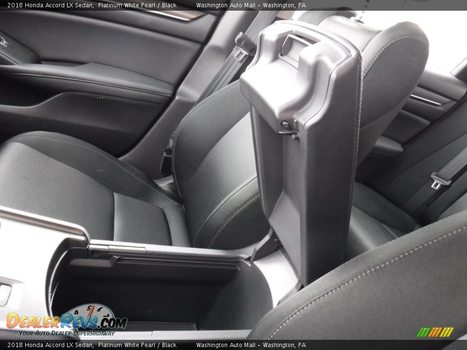 2018 Honda Accord LX Sedan Platinum White Pearl / Black Photo #22