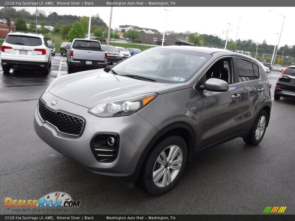 2018 Kia Sportage LX AWD Mineral Silver / Black Photo #5