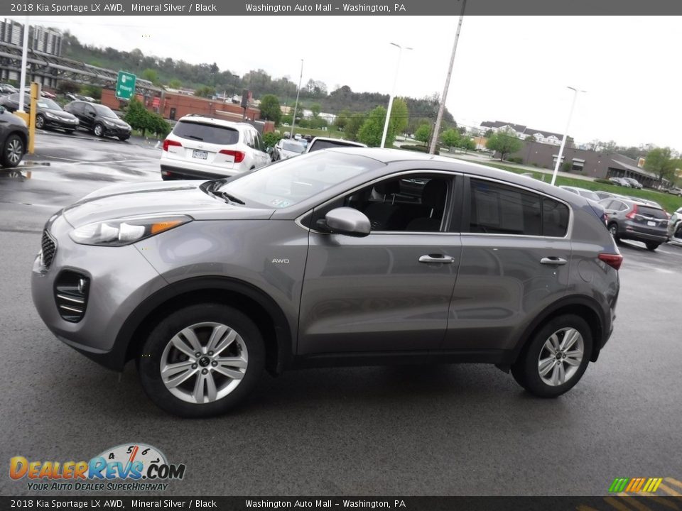 2018 Kia Sportage LX AWD Mineral Silver / Black Photo #6