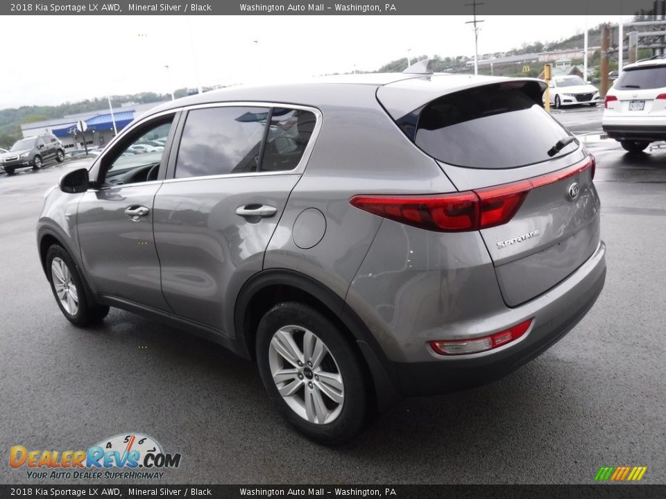 2018 Kia Sportage LX AWD Mineral Silver / Black Photo #7