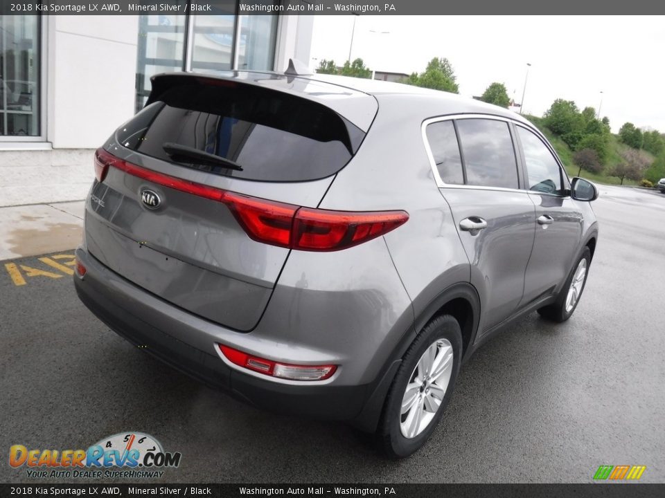 2018 Kia Sportage LX AWD Mineral Silver / Black Photo #9