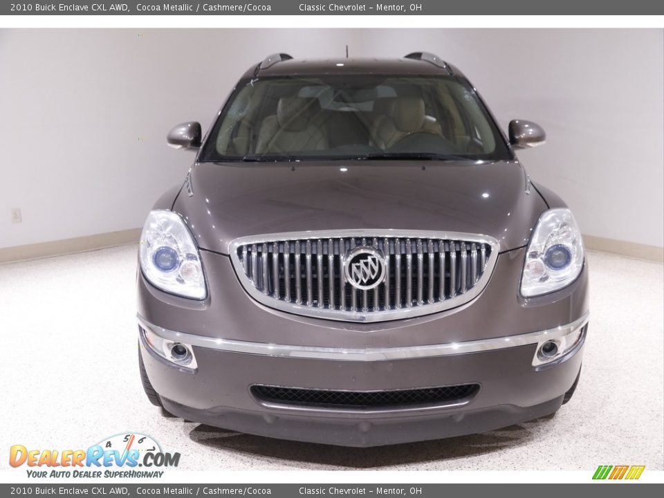 2010 Buick Enclave CXL AWD Cocoa Metallic / Cashmere/Cocoa Photo #2