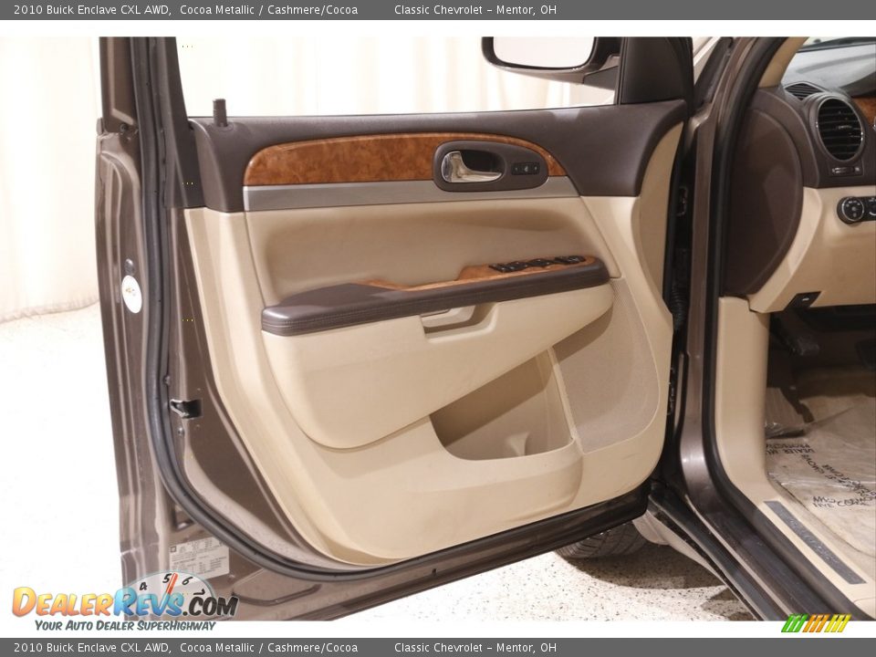 2010 Buick Enclave CXL AWD Cocoa Metallic / Cashmere/Cocoa Photo #4