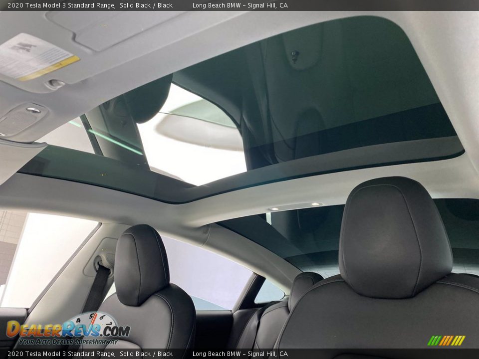 Sunroof of 2020 Tesla Model 3 Standard Range Photo #25