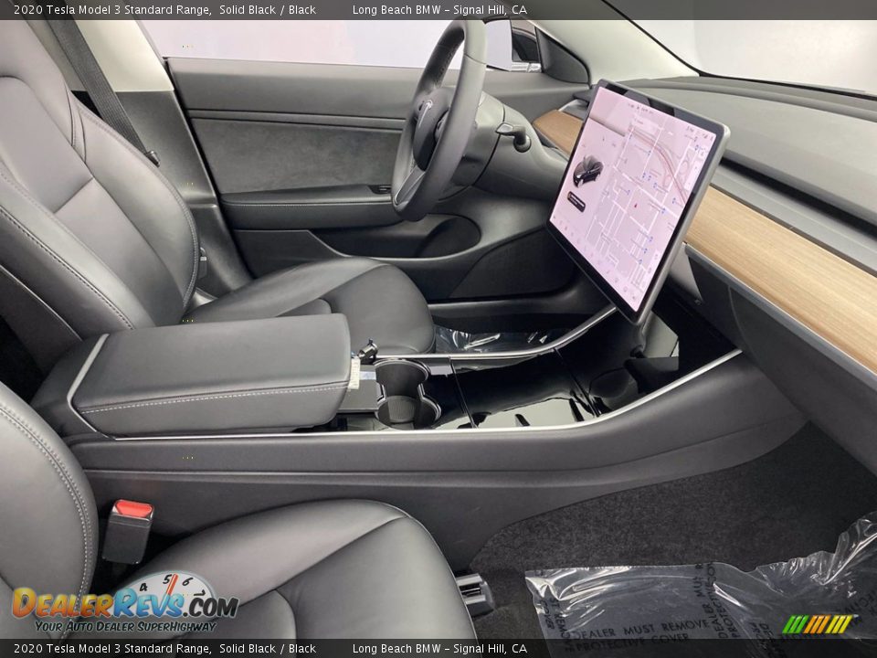 Front Seat of 2020 Tesla Model 3 Standard Range Photo #27