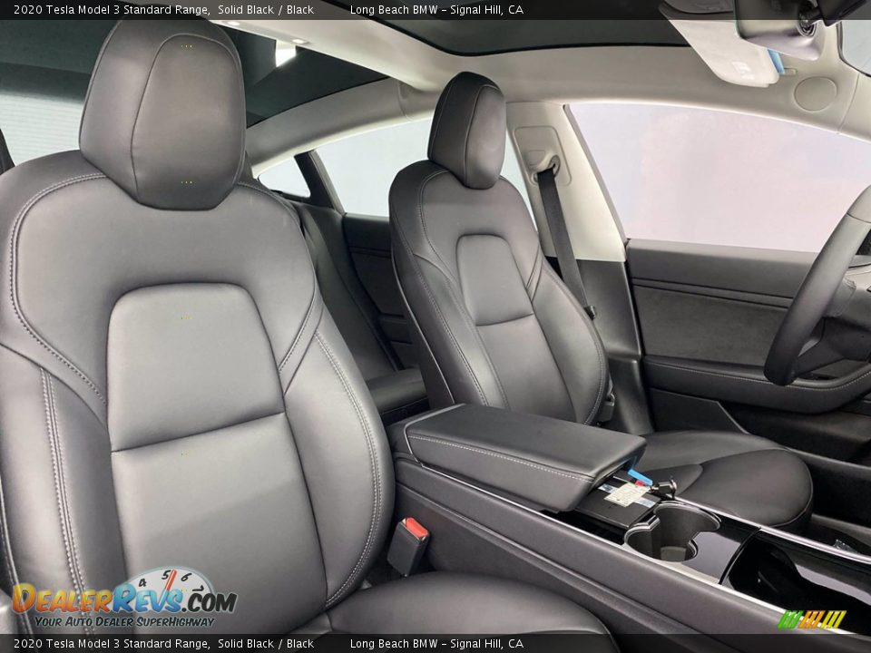 Front Seat of 2020 Tesla Model 3 Standard Range Photo #28