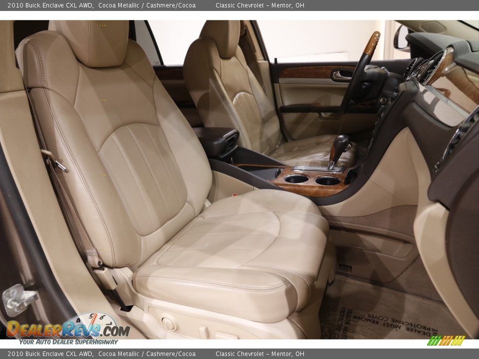 2010 Buick Enclave CXL AWD Cocoa Metallic / Cashmere/Cocoa Photo #12