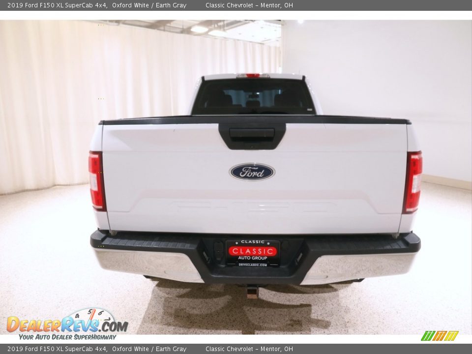 2019 Ford F150 XL SuperCab 4x4 Oxford White / Earth Gray Photo #17