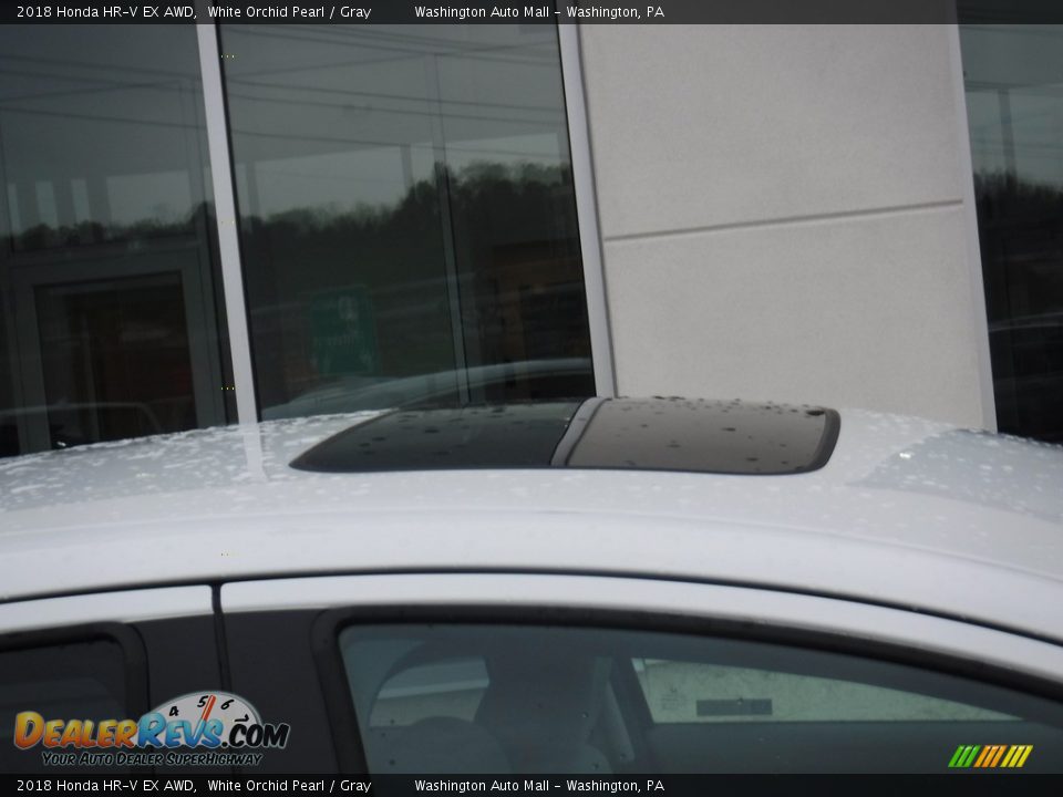 2018 Honda HR-V EX AWD White Orchid Pearl / Gray Photo #3