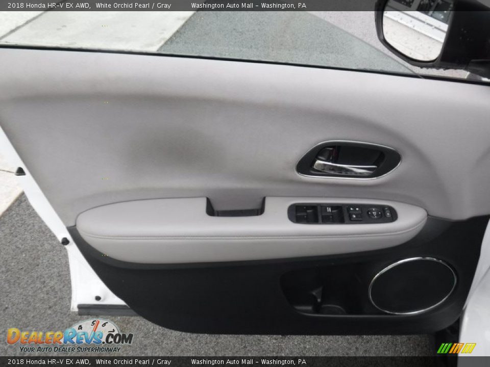 2018 Honda HR-V EX AWD White Orchid Pearl / Gray Photo #10