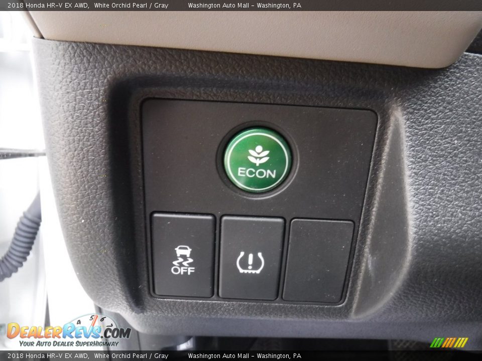2018 Honda HR-V EX AWD White Orchid Pearl / Gray Photo #12