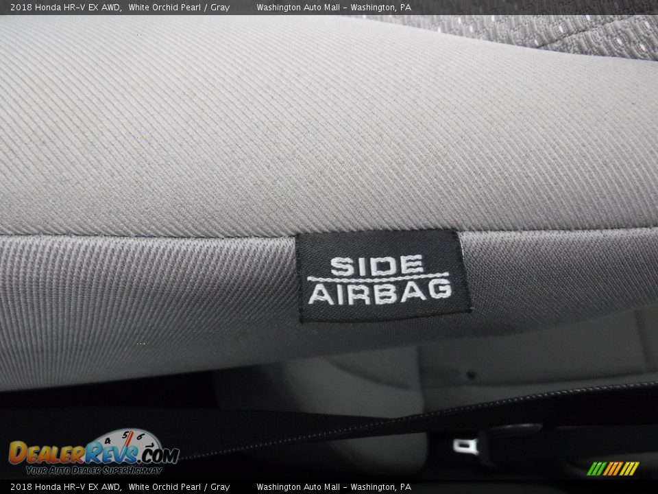 2018 Honda HR-V EX AWD White Orchid Pearl / Gray Photo #15
