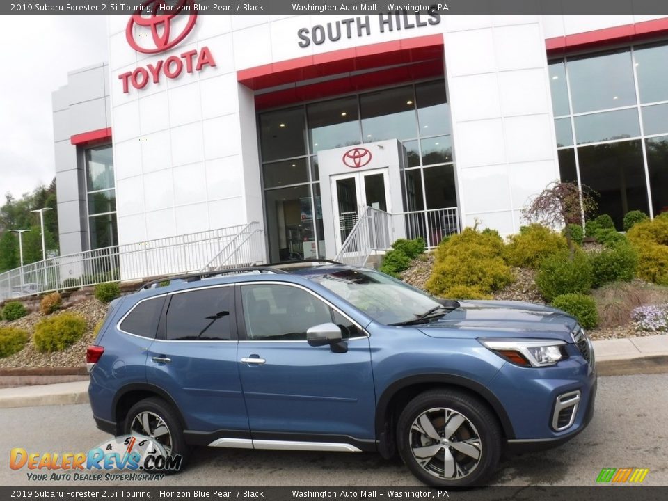 2019 Subaru Forester 2.5i Touring Horizon Blue Pearl / Black Photo #2