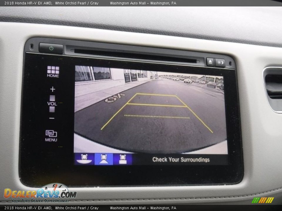 2018 Honda HR-V EX AWD White Orchid Pearl / Gray Photo #17