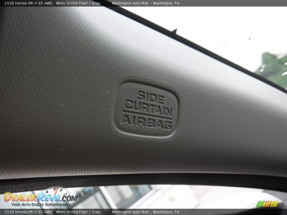 2018 Honda HR-V EX AWD White Orchid Pearl / Gray Photo #20