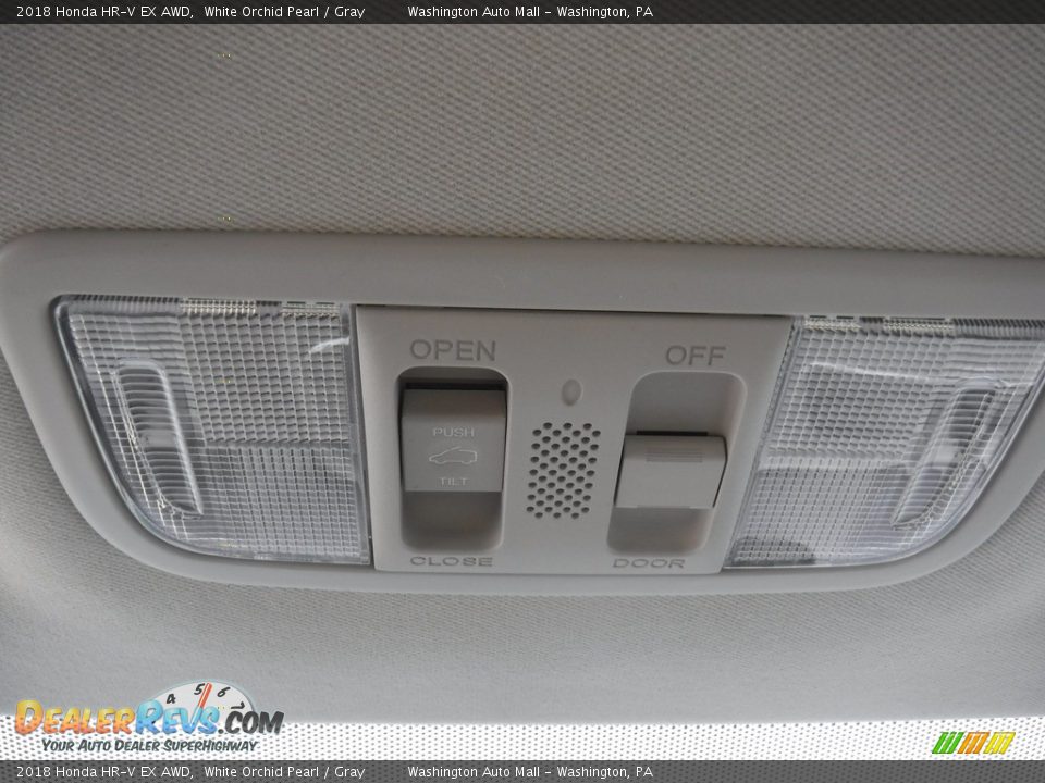 2018 Honda HR-V EX AWD White Orchid Pearl / Gray Photo #21