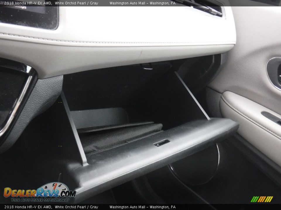 2018 Honda HR-V EX AWD White Orchid Pearl / Gray Photo #22