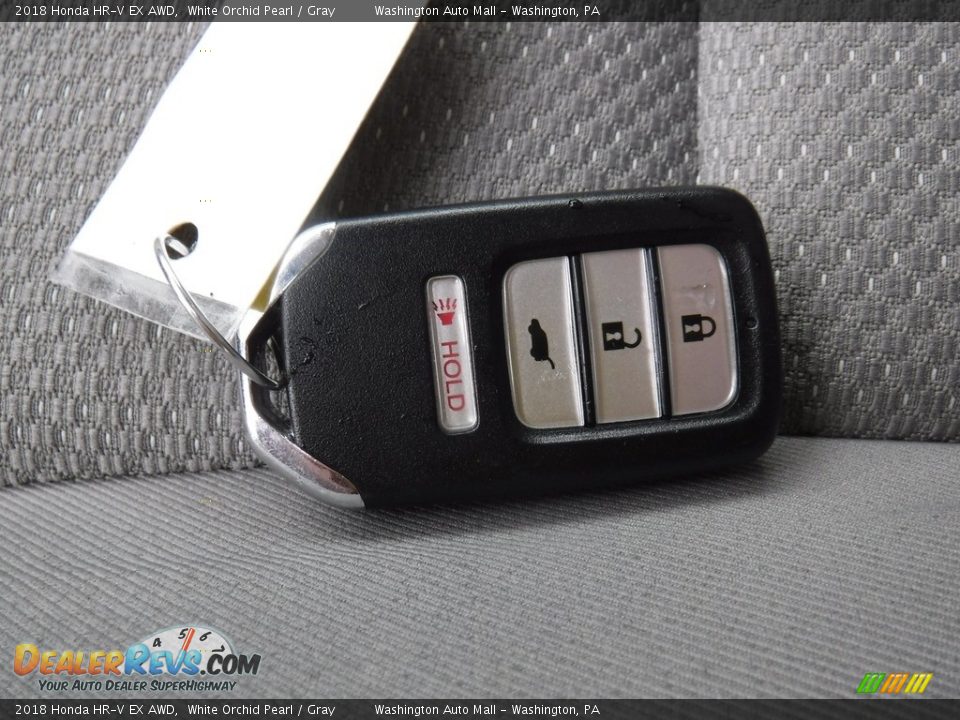 2018 Honda HR-V EX AWD White Orchid Pearl / Gray Photo #24