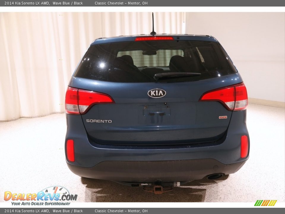 2014 Kia Sorento LX AWD Wave Blue / Black Photo #15