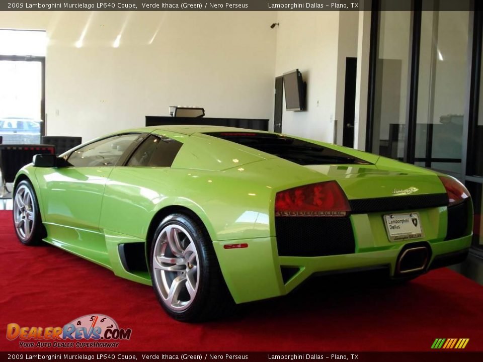 2009 Lamborghini Murcielago LP640 Coupe Verde Ithaca (Green) / Nero Perseus Photo #18