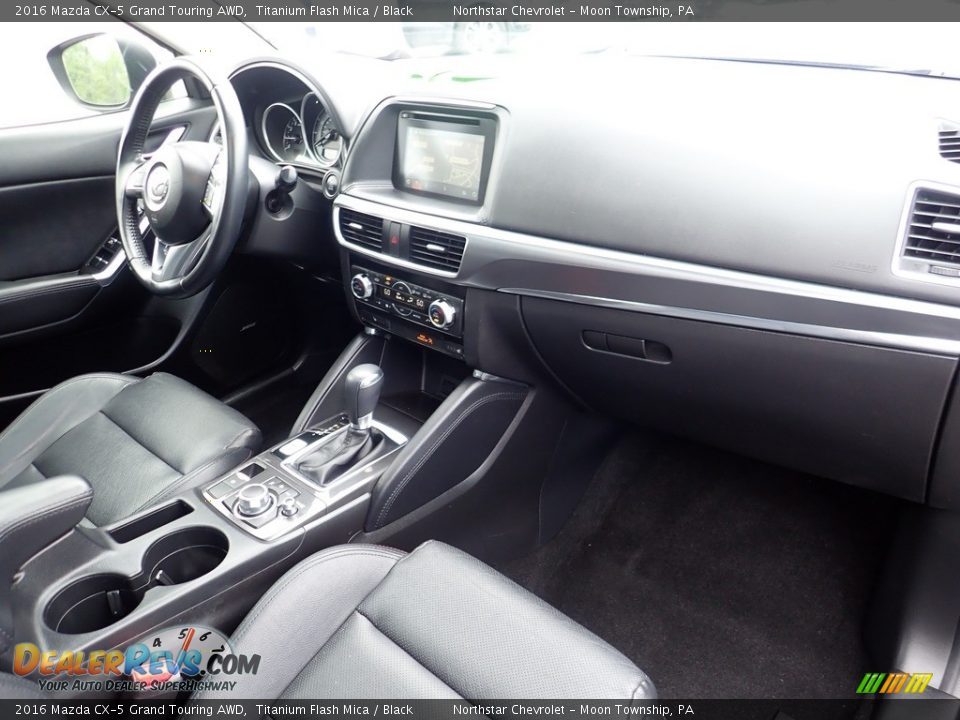 2016 Mazda CX-5 Grand Touring AWD Titanium Flash Mica / Black Photo #16