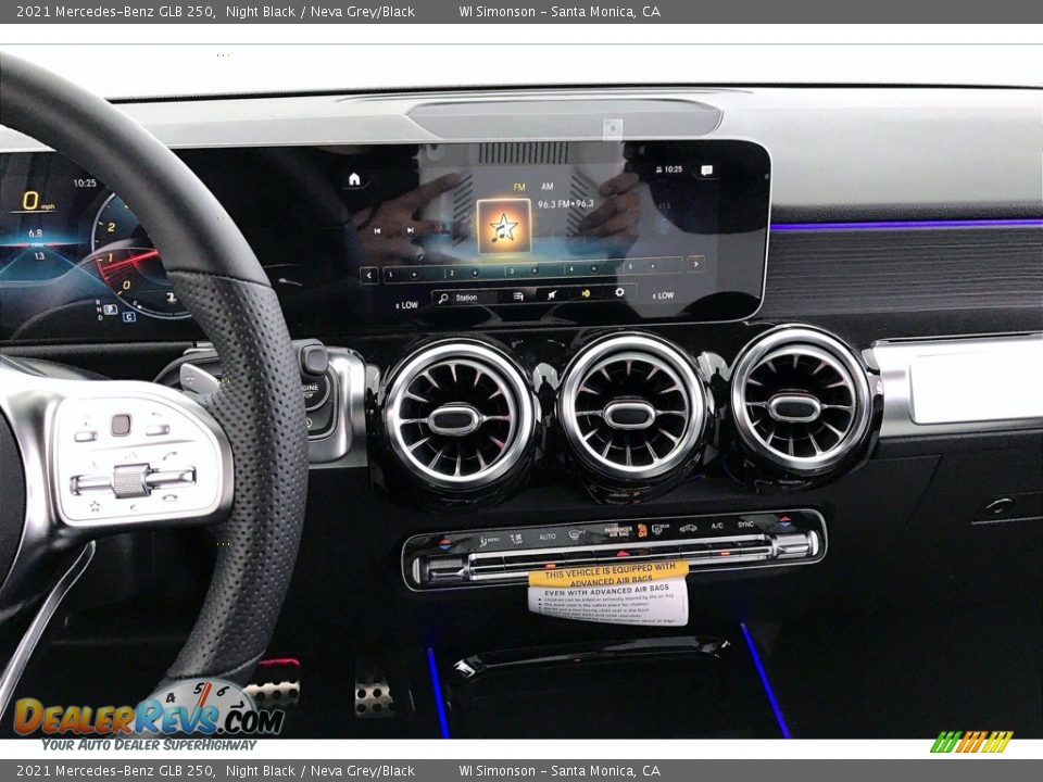 Controls of 2021 Mercedes-Benz GLB 250 Photo #7