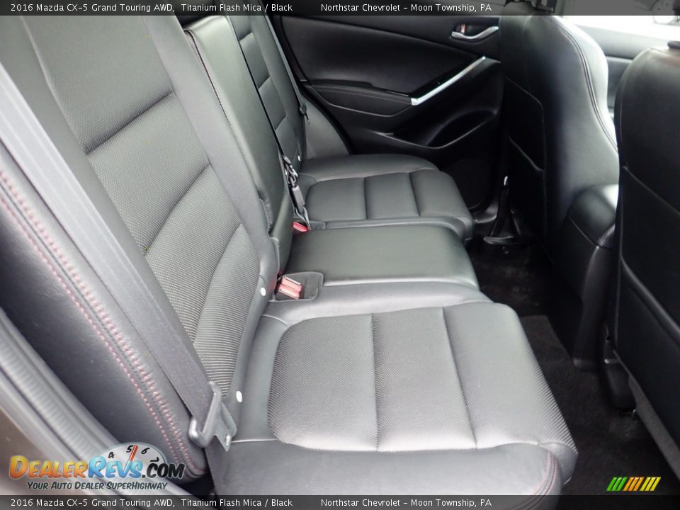 2016 Mazda CX-5 Grand Touring AWD Titanium Flash Mica / Black Photo #18
