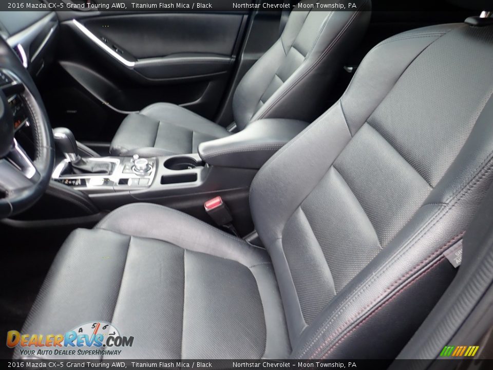 2016 Mazda CX-5 Grand Touring AWD Titanium Flash Mica / Black Photo #19