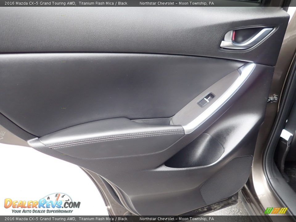 2016 Mazda CX-5 Grand Touring AWD Titanium Flash Mica / Black Photo #22