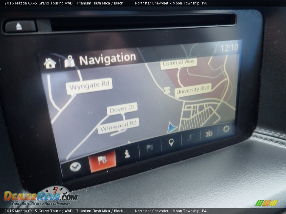 2016 Mazda CX-5 Grand Touring AWD Titanium Flash Mica / Black Photo #26