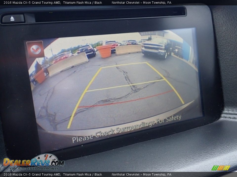 2016 Mazda CX-5 Grand Touring AWD Titanium Flash Mica / Black Photo #30