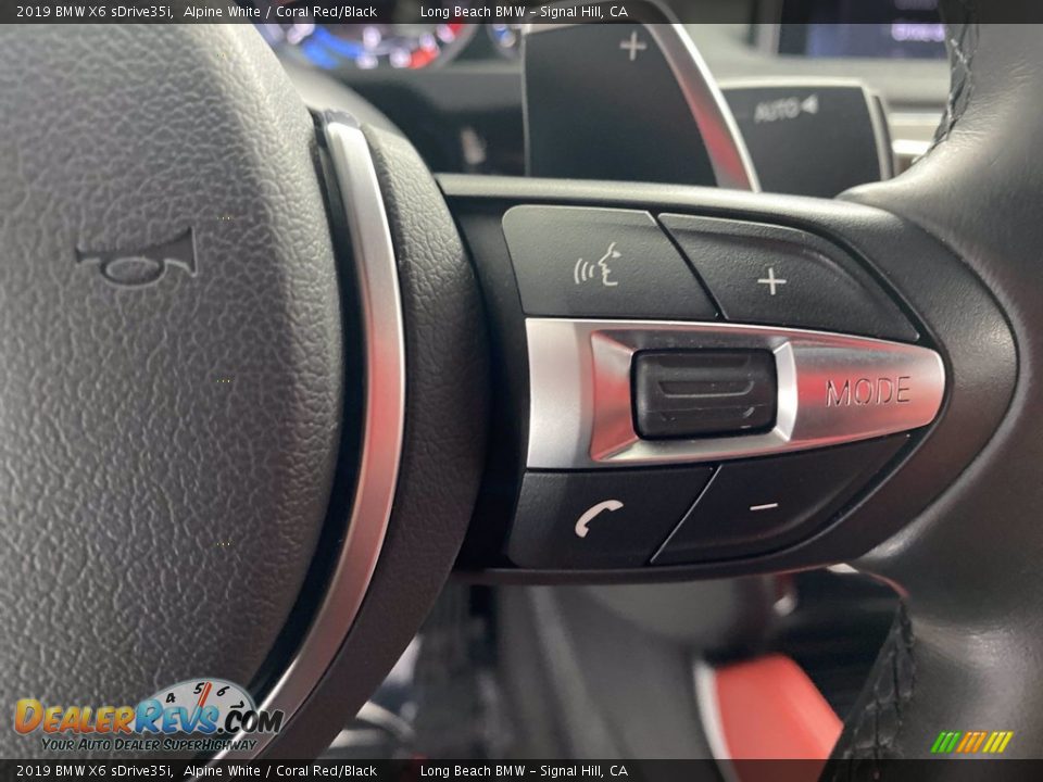 2019 BMW X6 sDrive35i Steering Wheel Photo #20