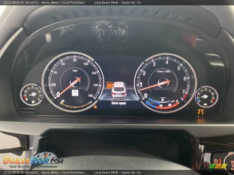 2019 BMW X6 sDrive35i Gauges Photo #21