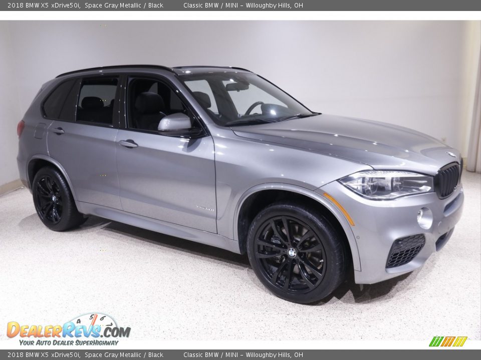 2018 BMW X5 xDrive50i Space Gray Metallic / Black Photo #1