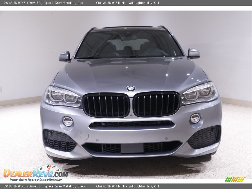 2018 BMW X5 xDrive50i Space Gray Metallic / Black Photo #2