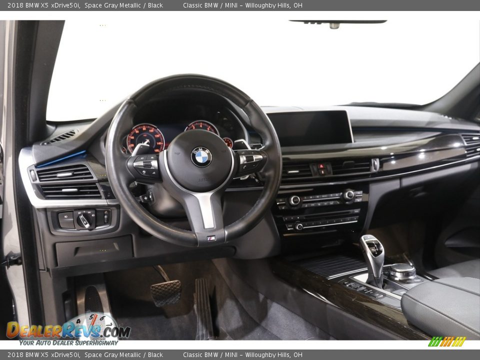 2018 BMW X5 xDrive50i Space Gray Metallic / Black Photo #6