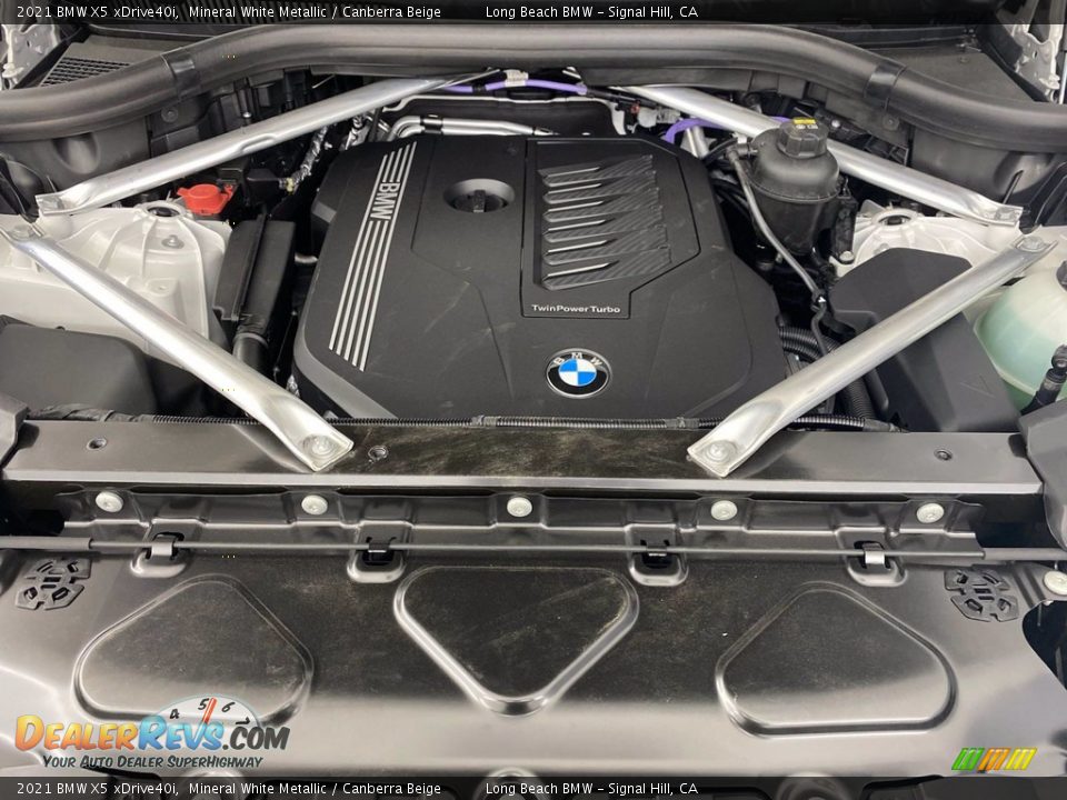 2021 BMW X5 xDrive40i 3.0 Liter M TwinPower Turbocharged DOHC 24-Valve Inline 6 Cylinder Engine Photo #9