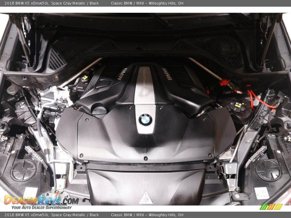 2018 BMW X5 xDrive50i Space Gray Metallic / Black Photo #21