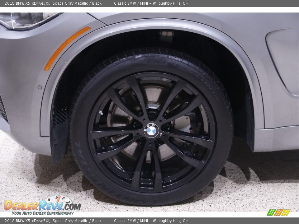 2018 BMW X5 xDrive50i Space Gray Metallic / Black Photo #22